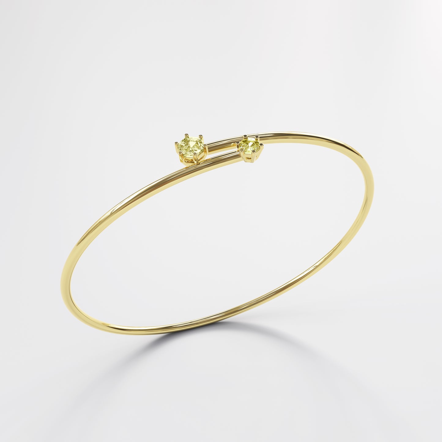 Arwen lemon quartz bangle